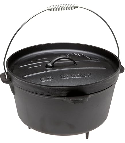 Amazon.com: Old Mountain Pre Seasoned 10112 8 Quart Dutch Oven