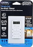 myTouchSmart In-Wall Digital Timer, 4 Programmable