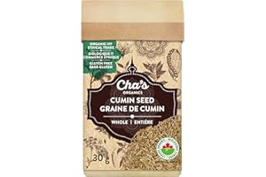 CHA'S ORGANIC Cumin Seed Whole, 30 Gram