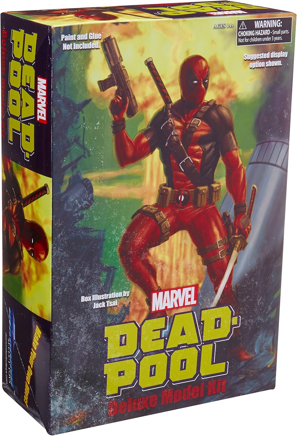 Marvel Deadpool Deluxe Model Kit Diamond Select Amazon.co.uk Toys