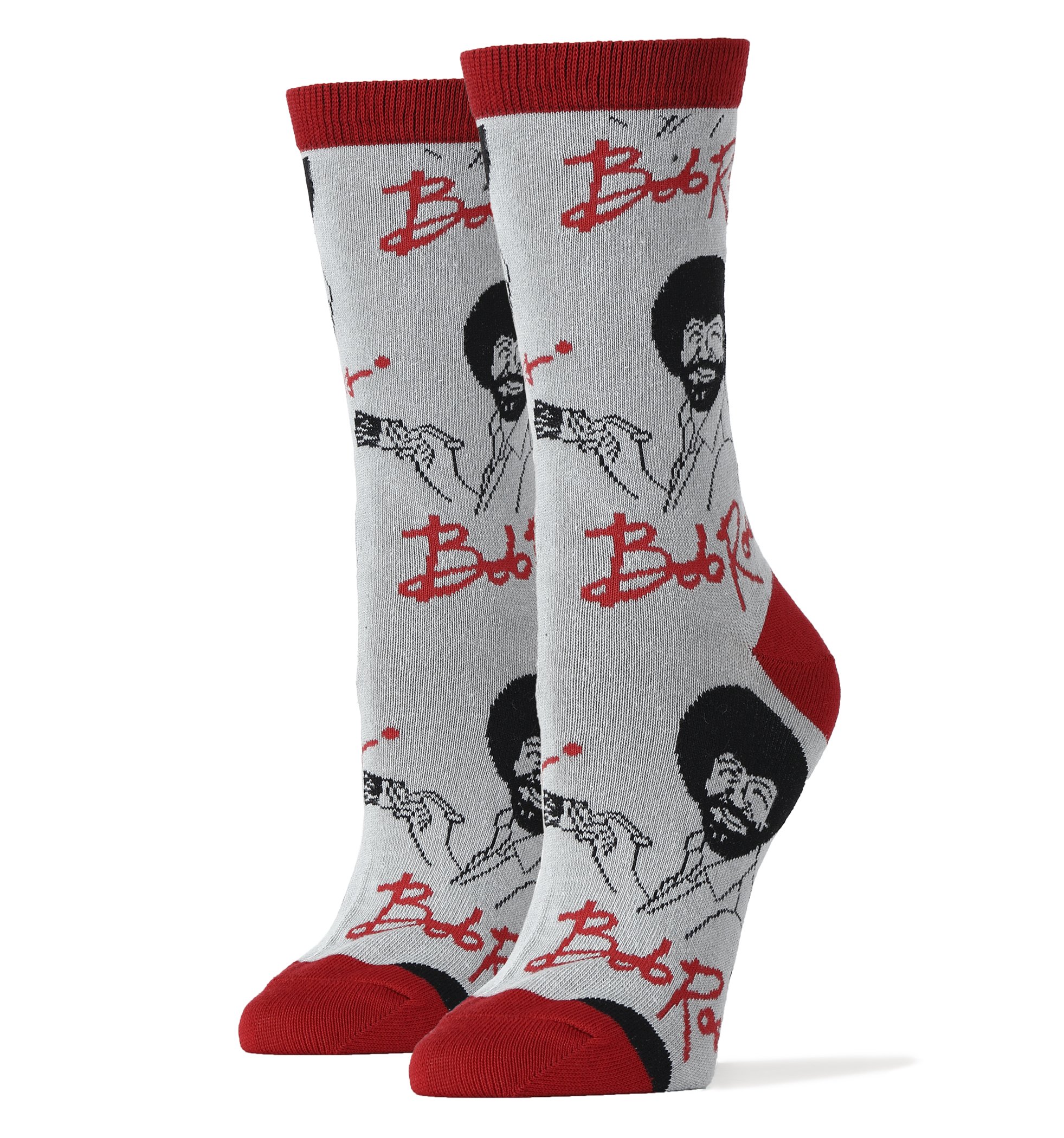 JY Instyle It's Bob Ross Women's Crew Socks