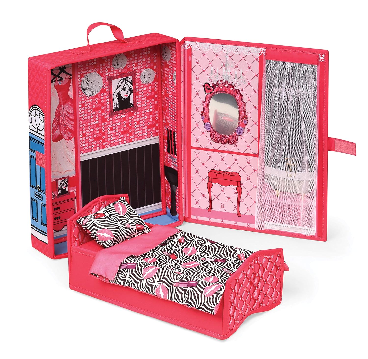 Best Doll Travel Case With Bed And Bedding Cree Home