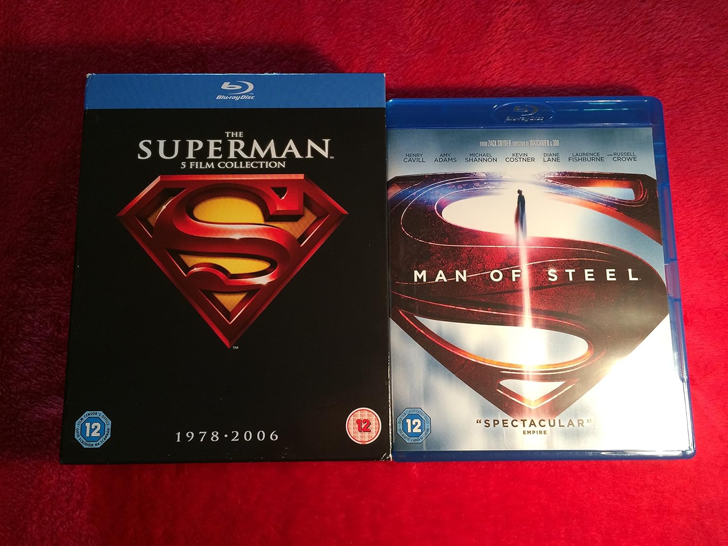 The Complete Superman Blu Ray 6 Discs Collection Superman 1, Superman