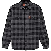 The American Outdoorsman Ultra Heavyweight Flannel Shirt – Soft Brushed Plaid Button-Down with Dual Chest Pockets