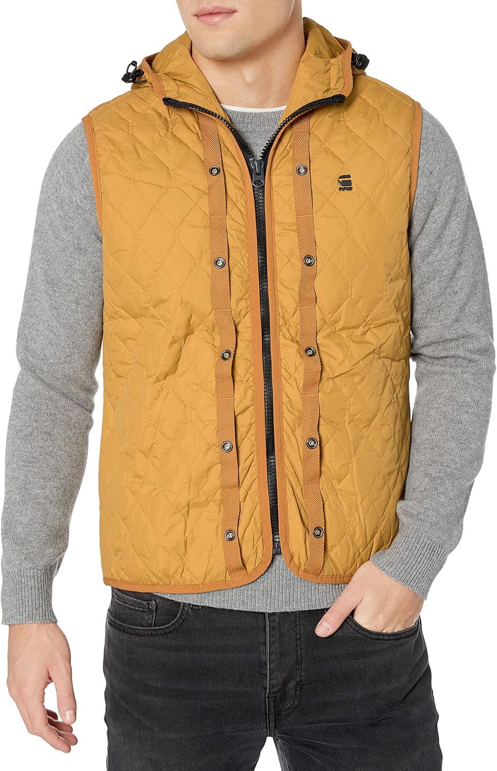 G-Star Raw Men's Ospak HDD Liner Overshirt L/s at  Men’s Clothing store