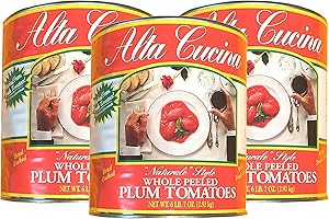 Stanislaus, Alta Cucina Whole Peeled Plum Tomatoes 103 oz (Pack of 3)