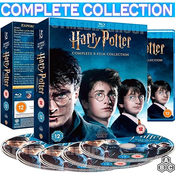 Amazon.com: Harry Potter 8-Film Collection: 20th Anniversary (DVD