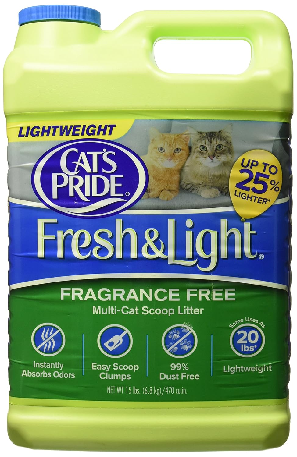 Cat's Pride Fresh and Light Premium Clumping Fragrance
