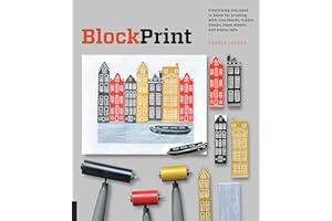 Block Print: Everything you need to know for printing with lino blocks, rubber blocks, foam sheets, and stamp sets