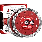 EZARC 4 inch Super Thin Diamond Blade, Diamond Saw Blades for Angle Grinder, 4" Tile Blade for Smooth Cutting Porcelain Ceram