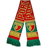 Portugal Scarf | Soccer Fan Scarf | Premium Acrylic Knit
