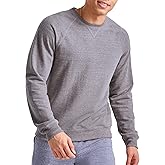 Hanes Originals Men's French Terry Sweatshirt, Tri-Blend Crewneck Sweatshirt for Men