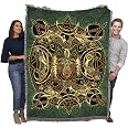 Pure Country Weavers Decke Mit Keltischem Raben-Muster – Baumwoll-Wolldecke Als Sofaüberwurf Oder Wandteppich