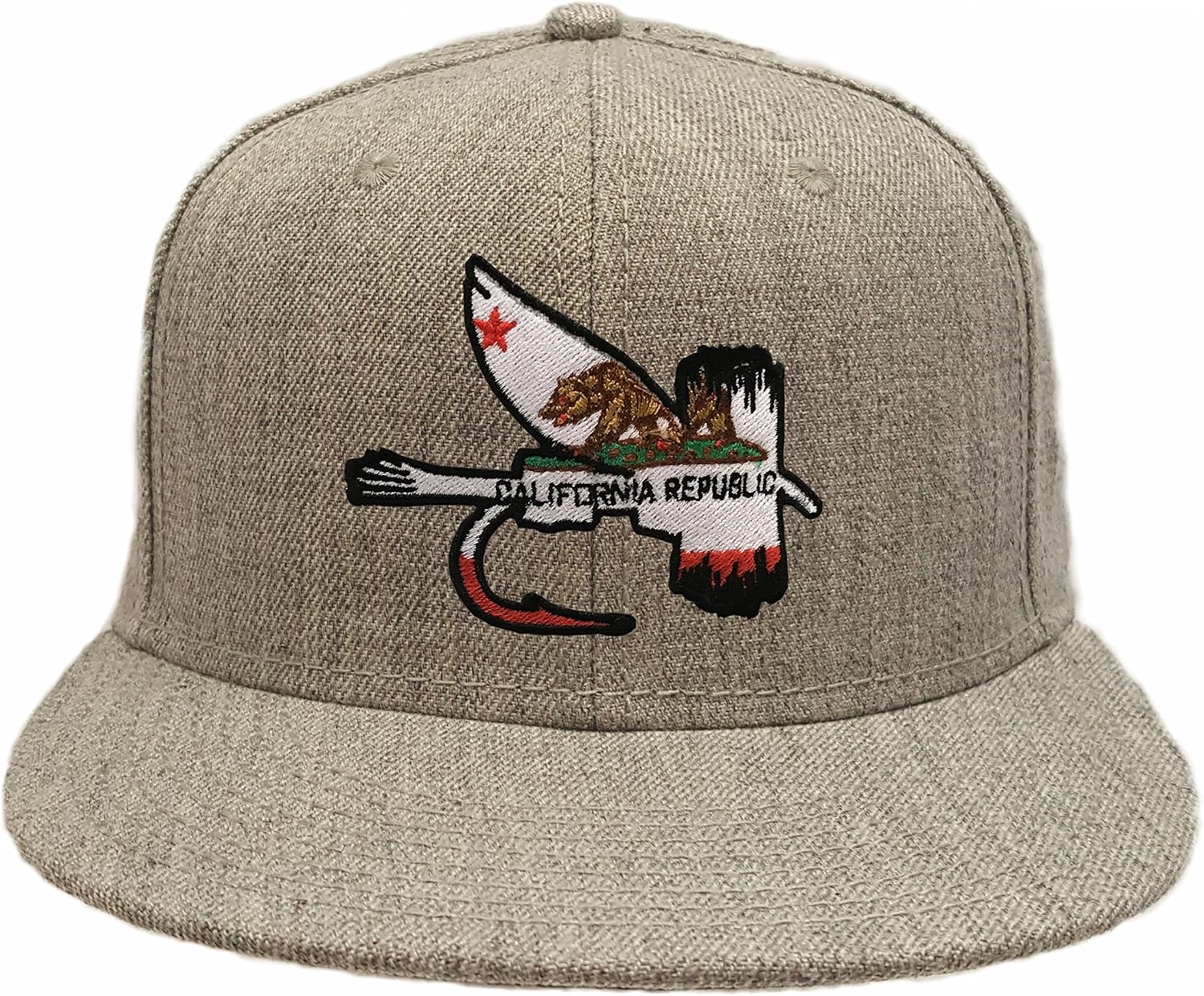 fisherman hat with lures