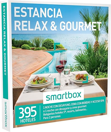 Smartbox - Caja Regalo Estancia Relax Gourmet smarbox: Amazon.es: Deportes y aire libre