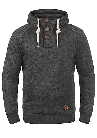 !Solid Vitu Herren Kapuzenpullover Hoodie Pullover Mit Kapuze Und Knopfleiste