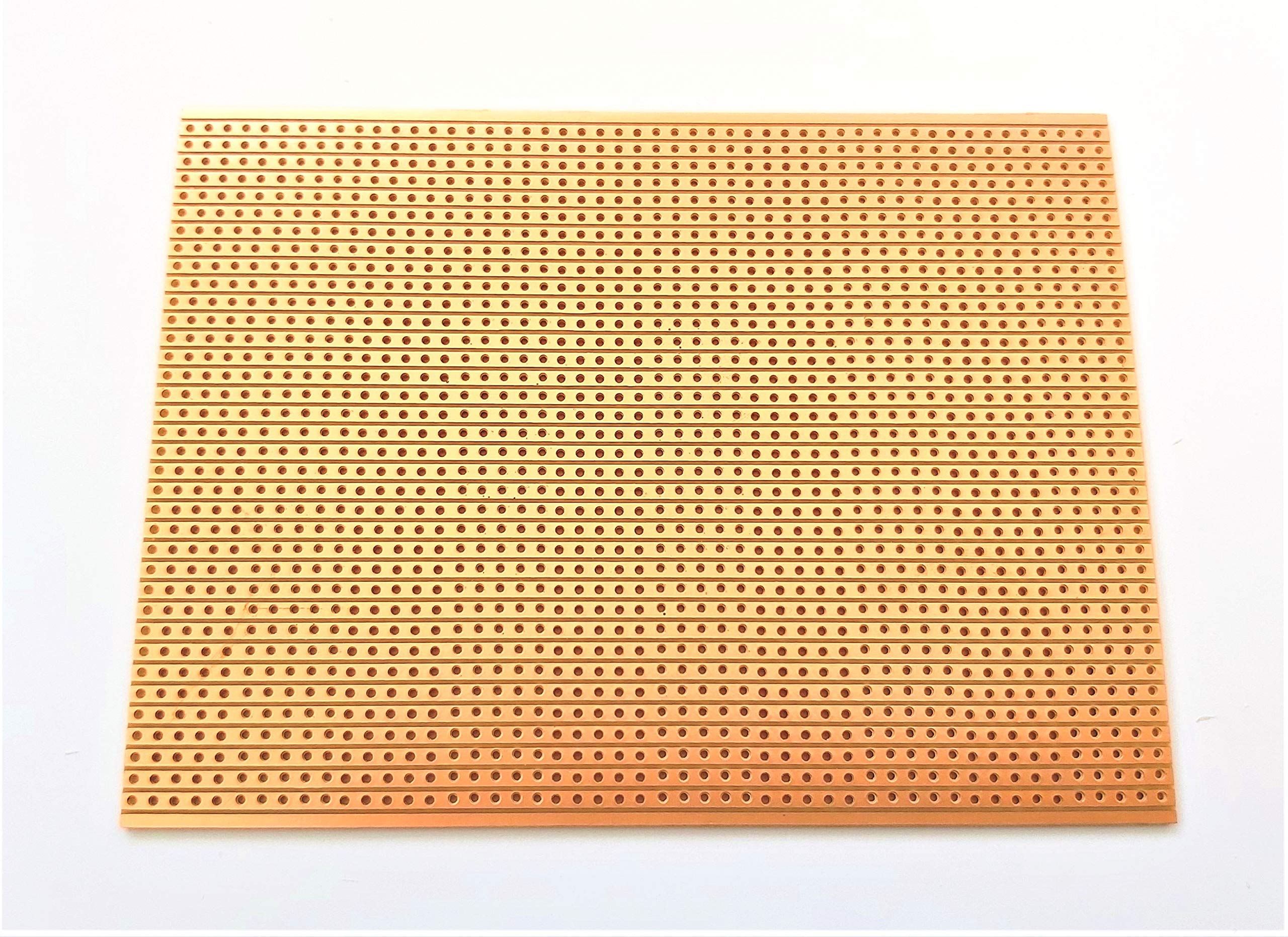 Rk Education Copper Veroboard/Stripboard for PCB Prototyping - Large 95x127mm, Pack of 10