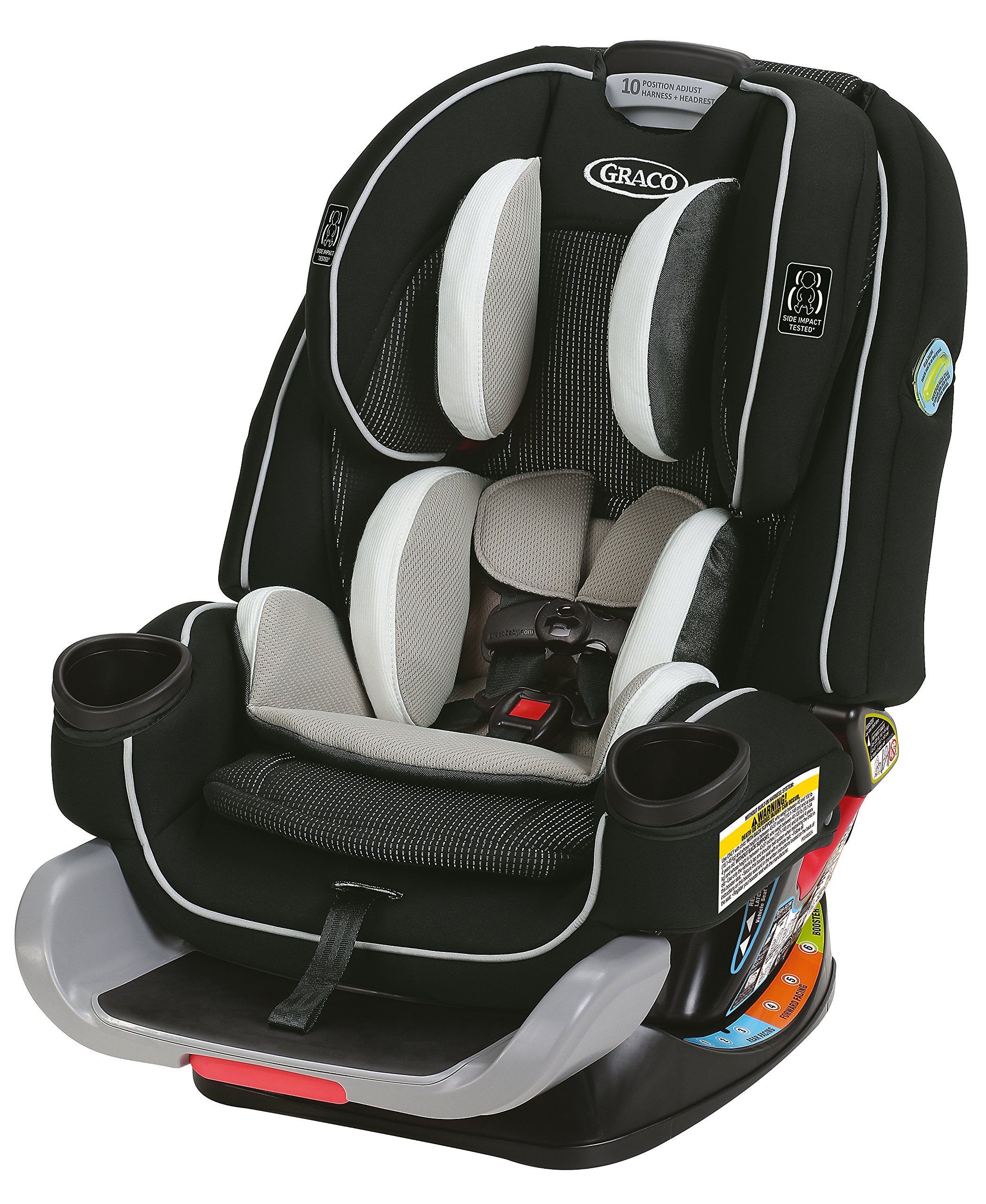 Graco 4Ever Extend2Fit Platinum 4-in-1 Car Seat, Hurley | Graco Car