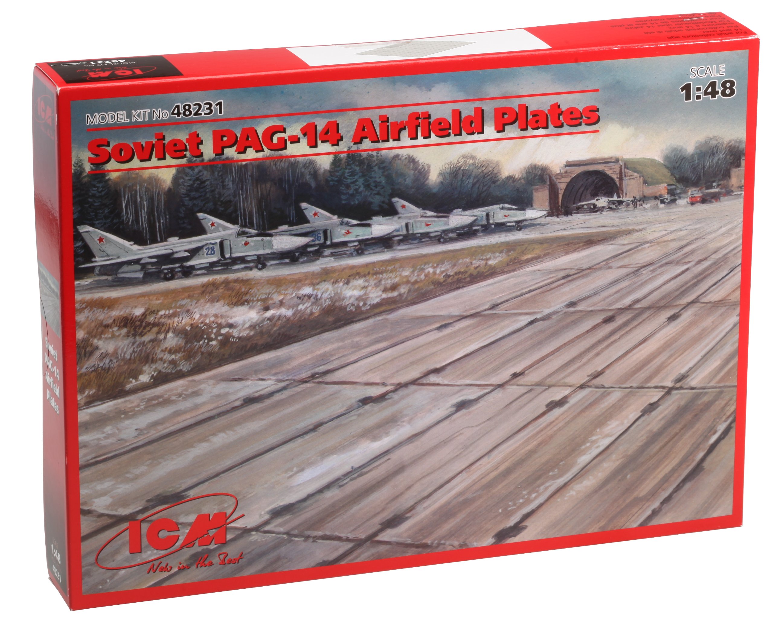 ICM 1:48 - Soviet PAG-14 Airfield Plates