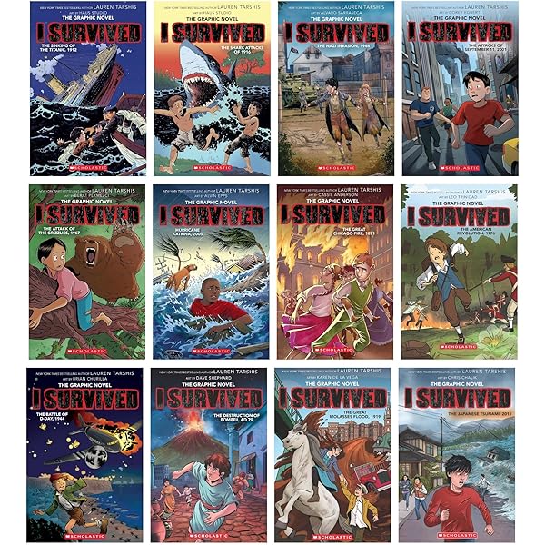 I Survived Series Graphic Novels Collection (13 Book Set): Lauren