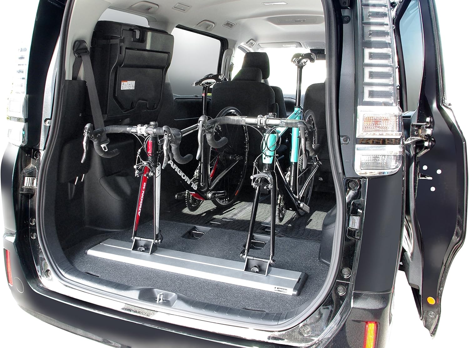 Amazon Terzo サイクルキャリア 2台積み 車内積載用 クイックリリーススティ標準装備 シルバー Ec23m 車 バイク 車 バイク