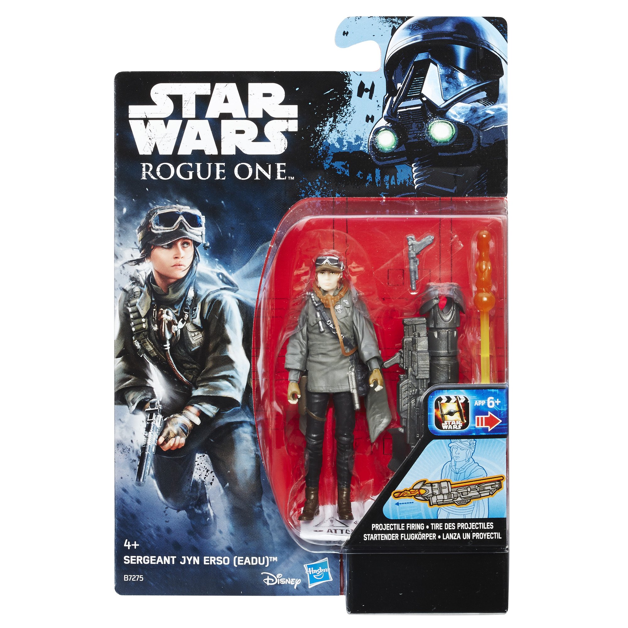 Hasbro Star Wars B7275EL2 Rogue One Battle Action Base Figures – Sergeant JYN Erso Action Figure
