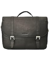 Samsonite Colombian Leather Flap Over Laptop Messenger Bag
