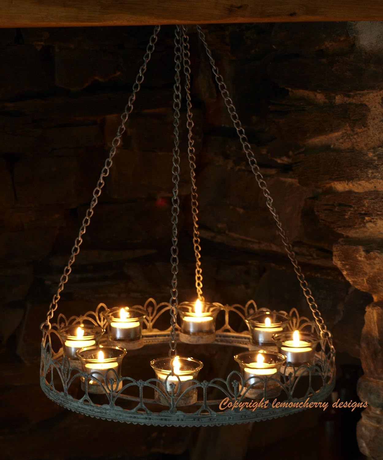 Chandelier Tea Light Chandelier TLight Chandelier Chic Style Shabby Vintage Old Look T