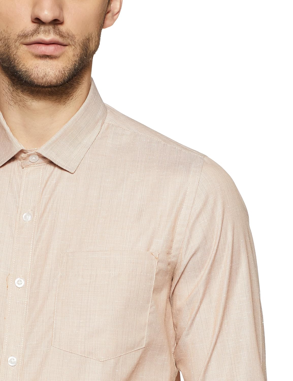 ex by excalibur men's solid regular fit formal shirt