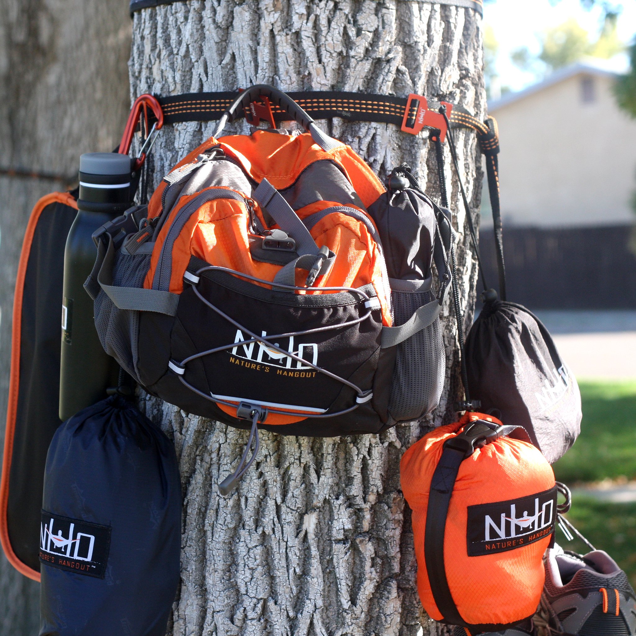 Outdoor Gear Tree Rack Hanger 6 Adjustable Aluminum Metal Clips, 12