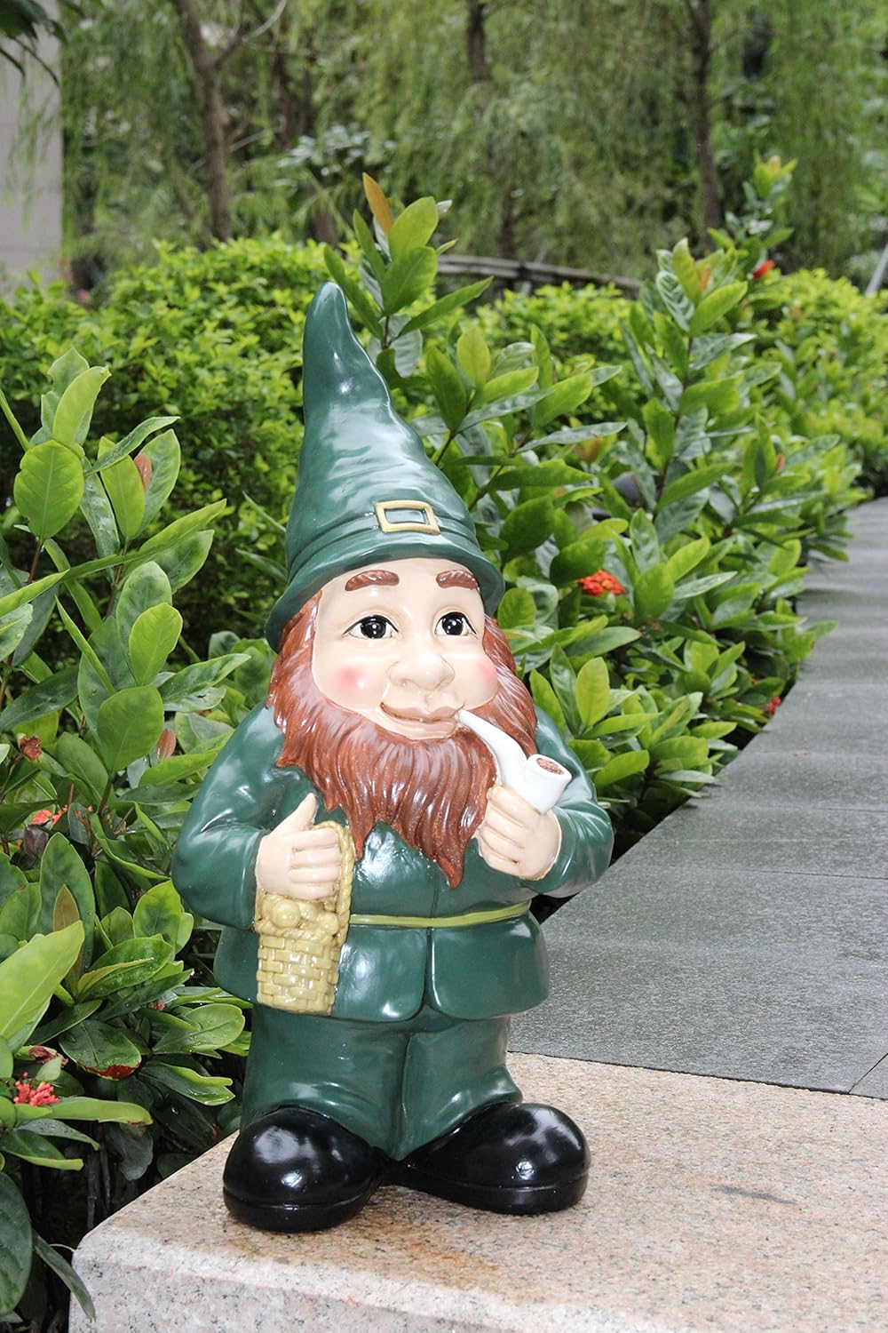 Lucky Irish Leprechaun Garden Statue / Ornament Indoor or Outdoor Use