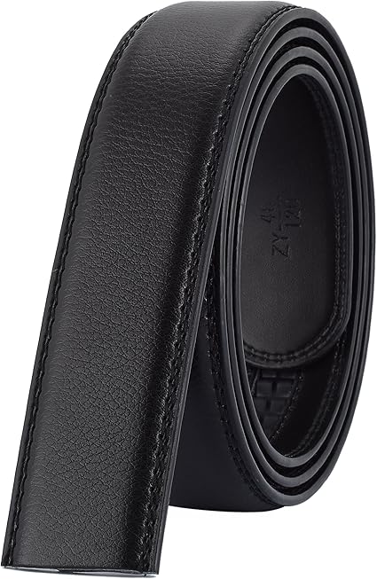 leather ratchet belt without buckle