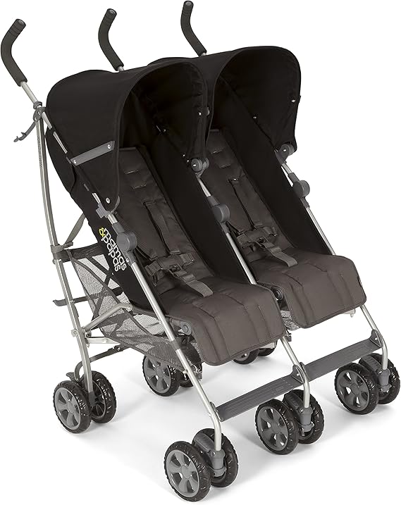 Mamas & Papas Kato2 Twin Buggy (Black/Grey) Amazon.co.uk Baby