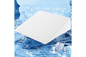 HOMBYS Air Layer Cooling Wedge Pillow Cover, 24x24x8 Inch Breathable Wedge Pillowcase (Pillow Not Include), Machine Washable, Soft, 1 Pack
