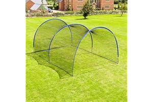Forza Pop-Up Baseball Batting Cage | Backyard Batting & Pitching Practice [20ft, 40ft, 60ft or 80ft Net Length] | Baseball Ne