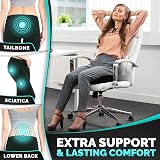 iamcomfi Coccyx Cushion Memory Foam for Tailbone Pain Relief Medium view 2