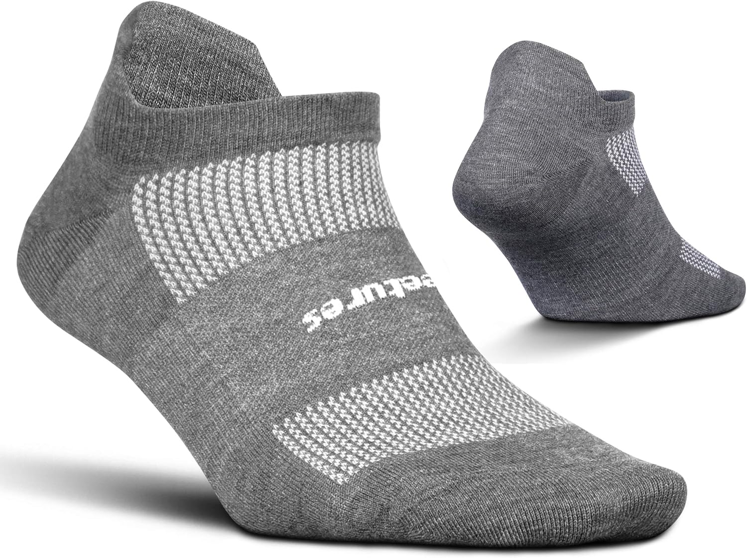 Feetures High Performance Ultra Light No Show Tab Sock Solid: Clothing
