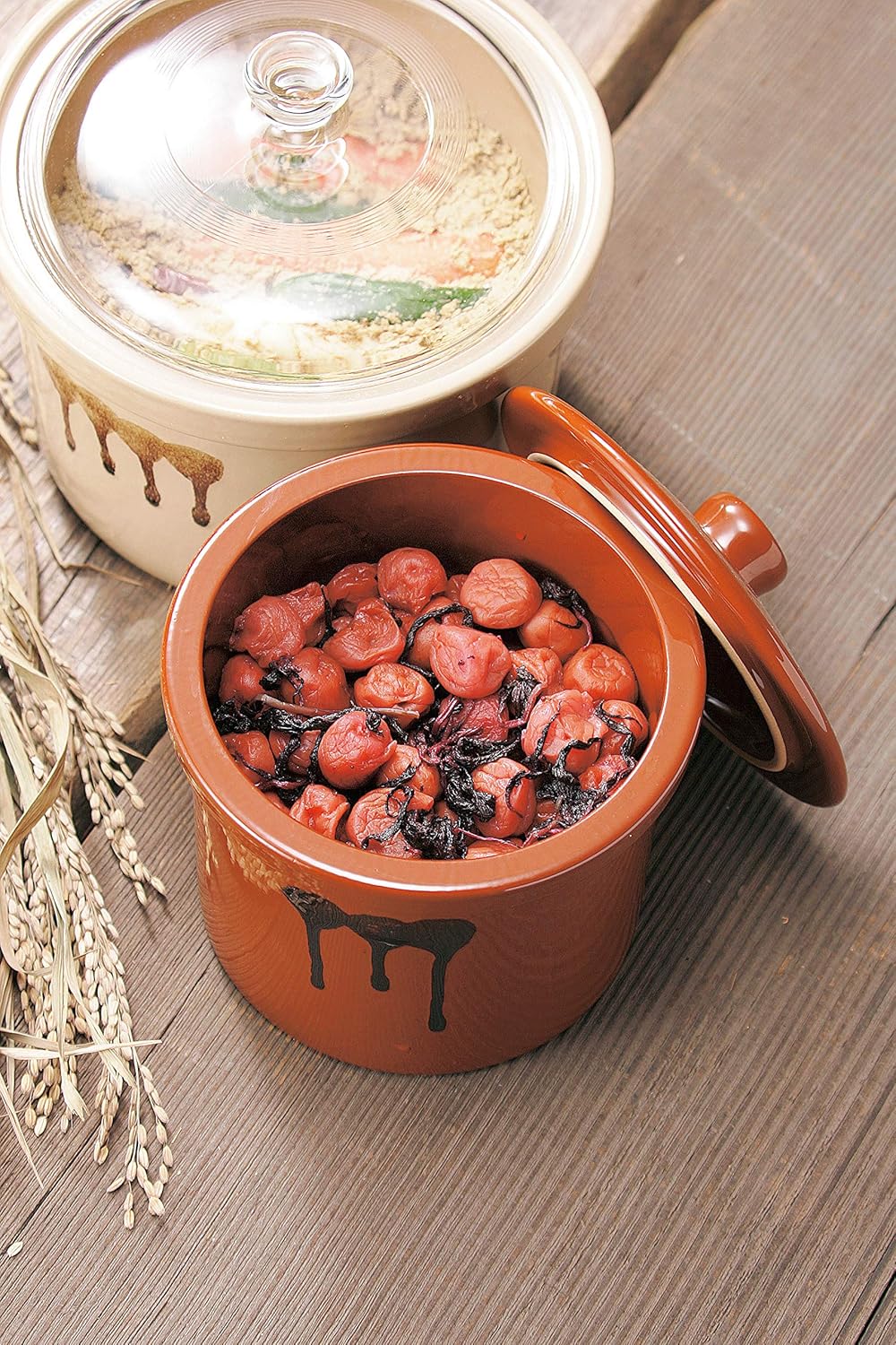 ヤマキイカイ 蓋付切立瓶 3号5.4L