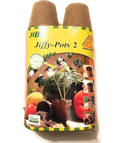 Amazon.com: Jiffy Peat Pots 2.25