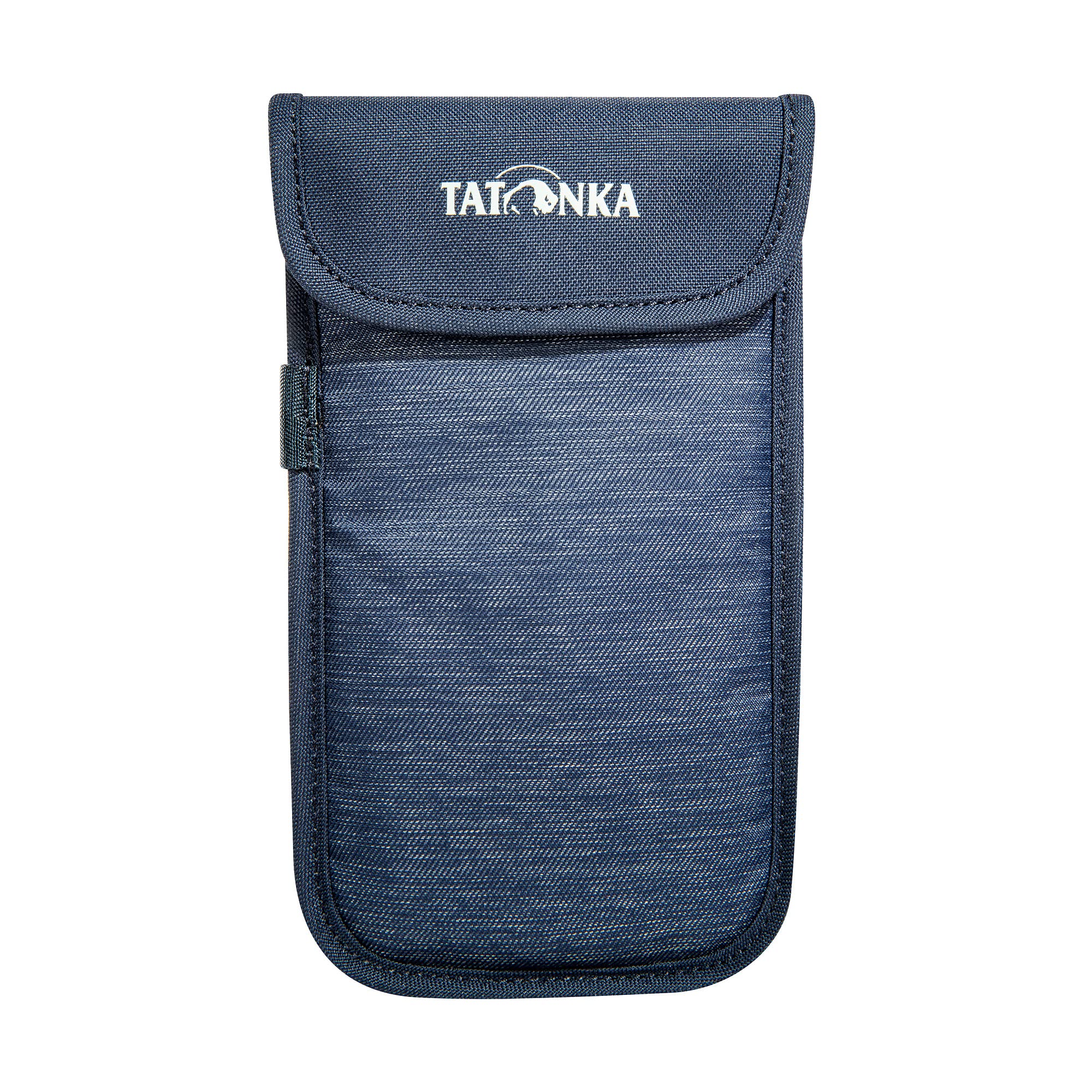 Mobile Phone Case Tatonka Smartphone Case XXL (16.5 x 8.5 cm) – All-Round Padded Protective Case for Mobile Phone with Velcro Lid – Inner Dimensions: 16.5 x 8.5 cm (Navy)