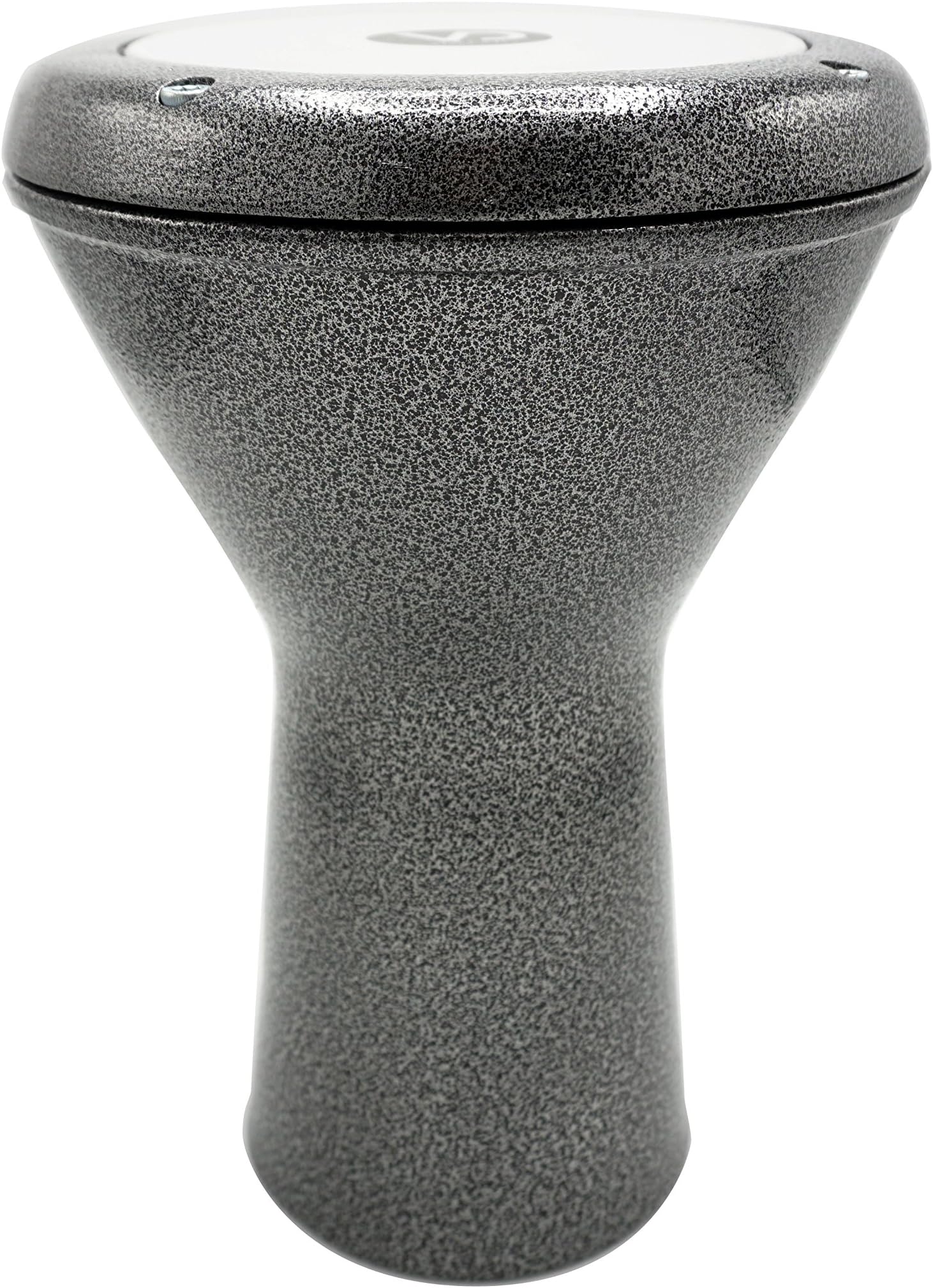 Vatan 3200 Hammered Egyptian Goblet Drum 3/4 Diameter 15.5 cm Grey