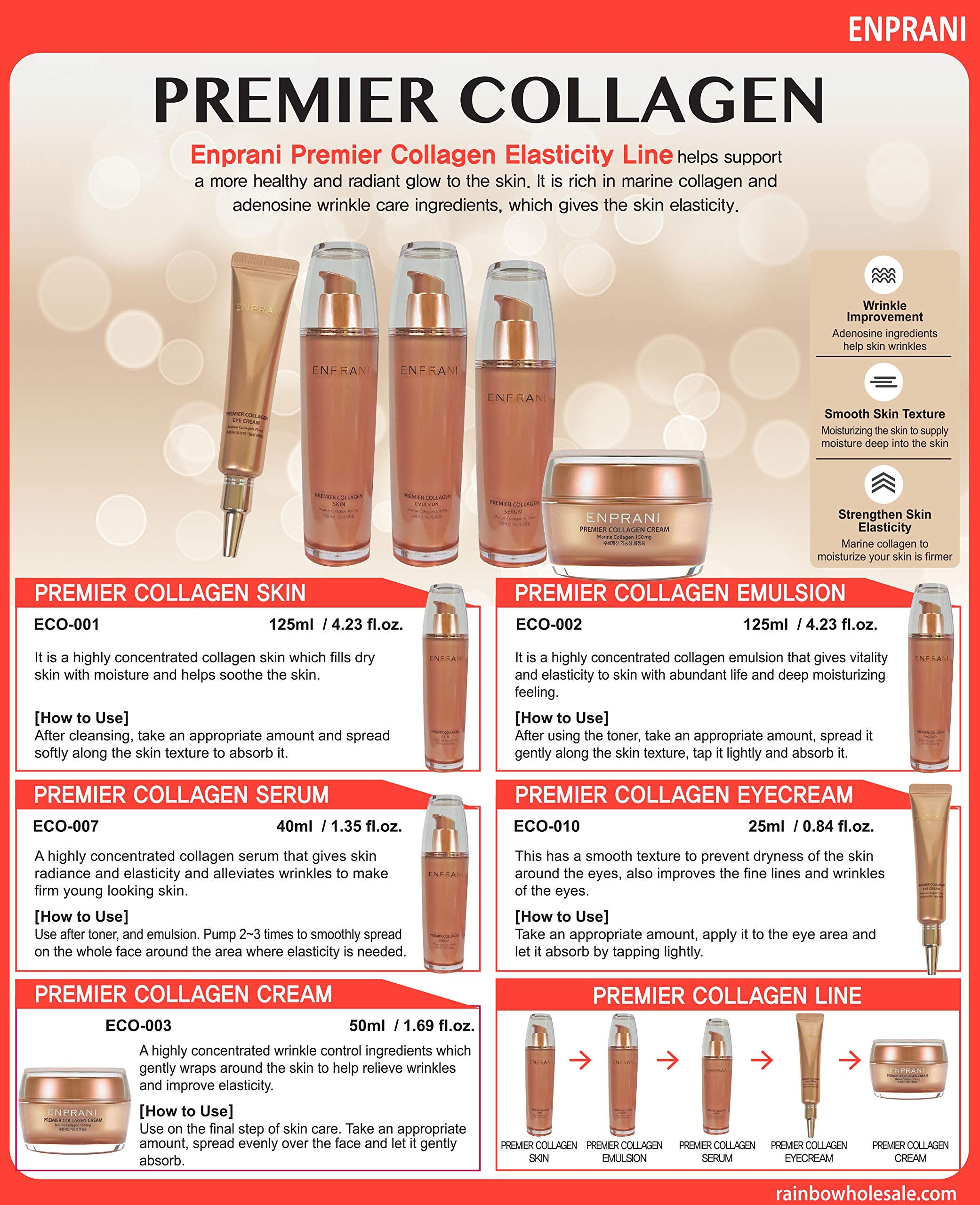 TINH CHẤT SERUM COLLAGEN ENPRANI CHO DA SĂN CHẮC