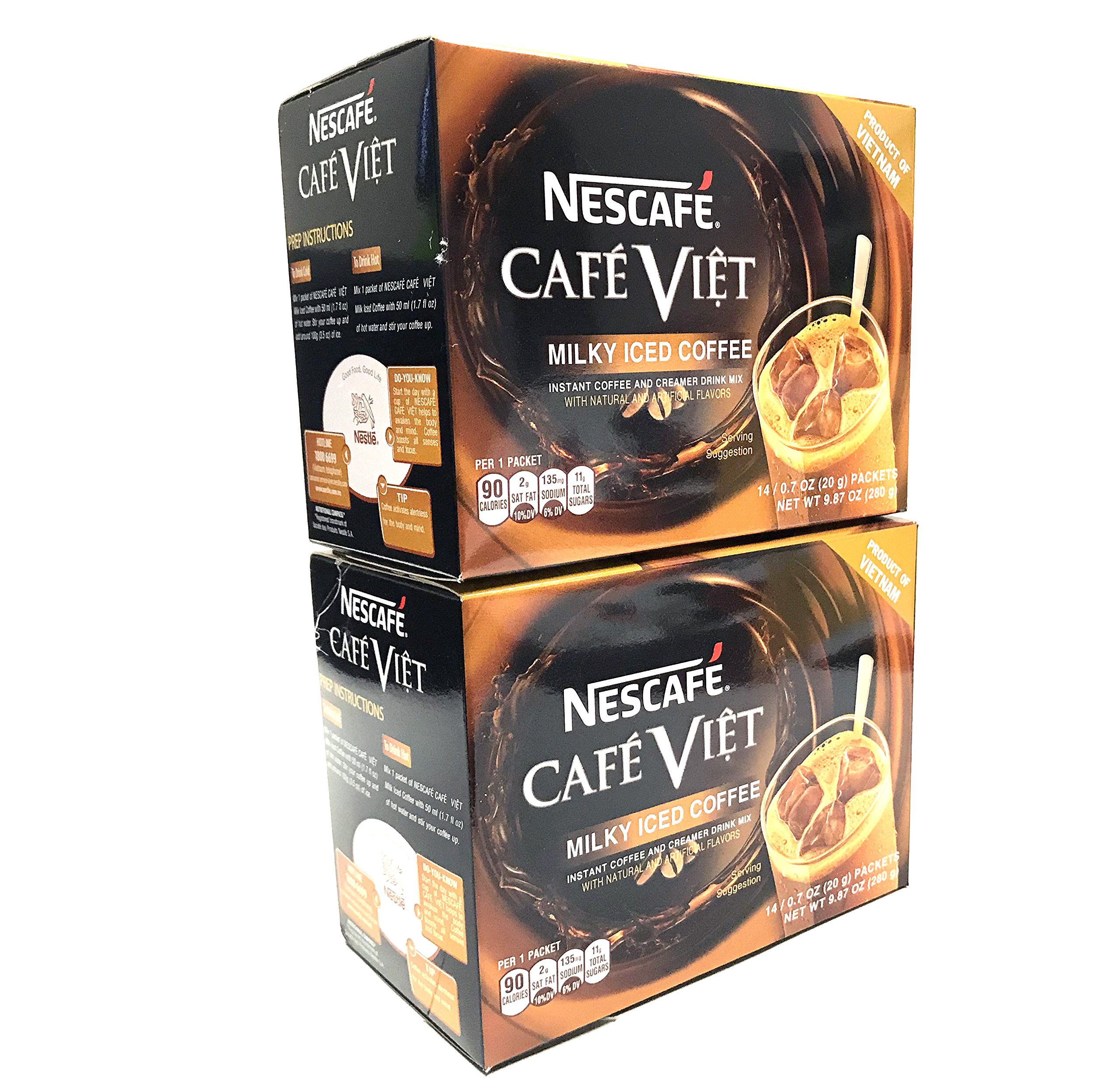 Nescafe Cafe Viet Black Iced Coffee Instant Coffee 15