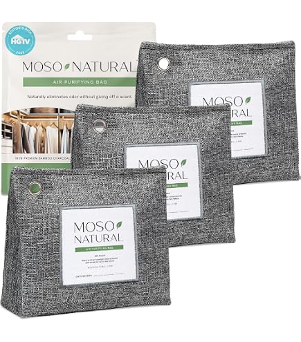 Amazon.com: Moso Natural Air Purifying Bag 600g (3 Pack) Premium
