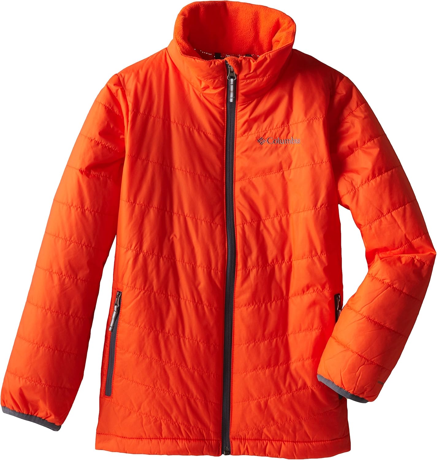 orange columbia jacket