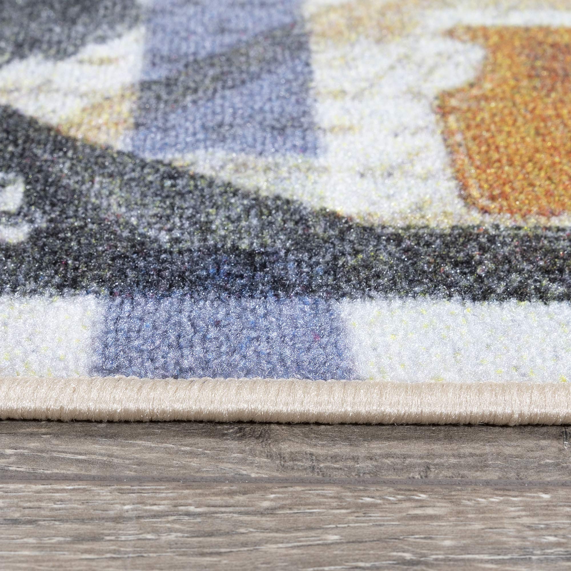 New Ottomanson Hundred Dollars ($100) Long Mat/Kitchen Mat Building Print New Benjamin Non-slip Rug Mat Runner, 22 x 53 cm.