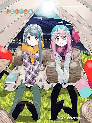 Amazon ゆるキャン リン なでしこa 超デカ フカフカ毛布 原作イラスト版 アニメ 萌えグッズ 通販