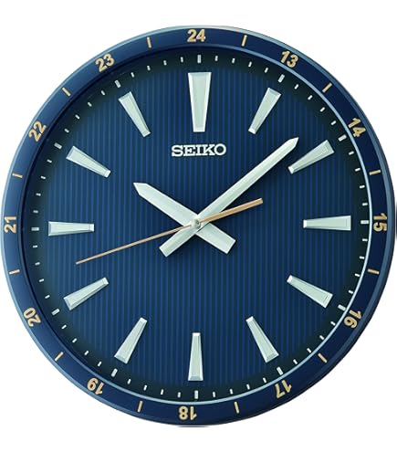 時計 aktnck111 Amazon.com: SEIKO 11 Inch St James Brushed Metal Wall Clock