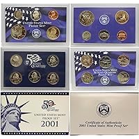 2001 S US Mint Proof Set