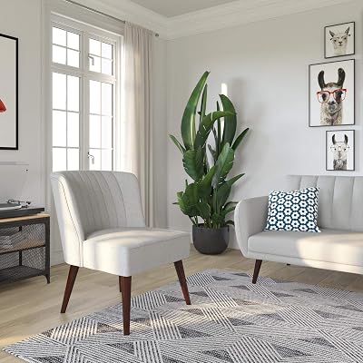 Novogratz Brittany Sofa Futon - Navy Linen
